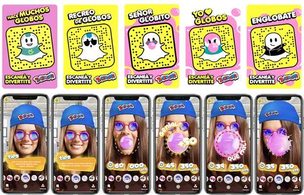 Portada de Mondelez lanza edición especial de chicles Bazooka con figuras coleccionables de Snapchat