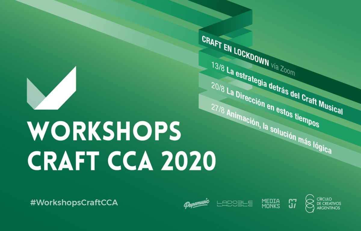 Portada de El Círculo de Creativos anuncia su ciclo de Workshop Craft 2020 en modo cuarentena