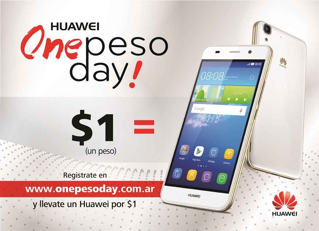 Portada de Huawei venderá smartphones a 1 peso