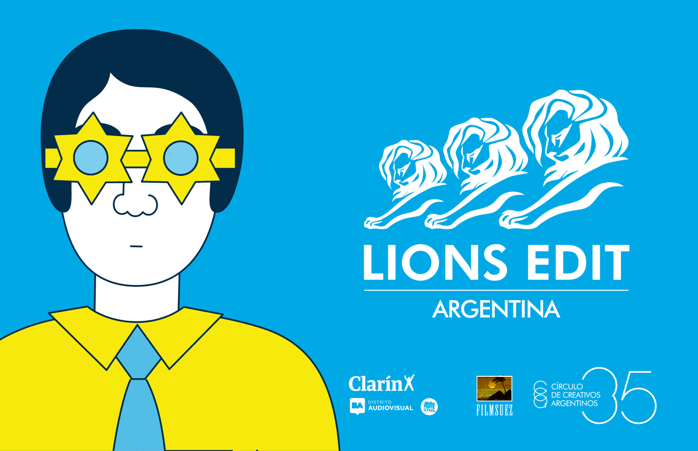 Portada de El Círculo de Creativos y FilmSuez organizan los LIONS EDIT ARGENTINA 2016
