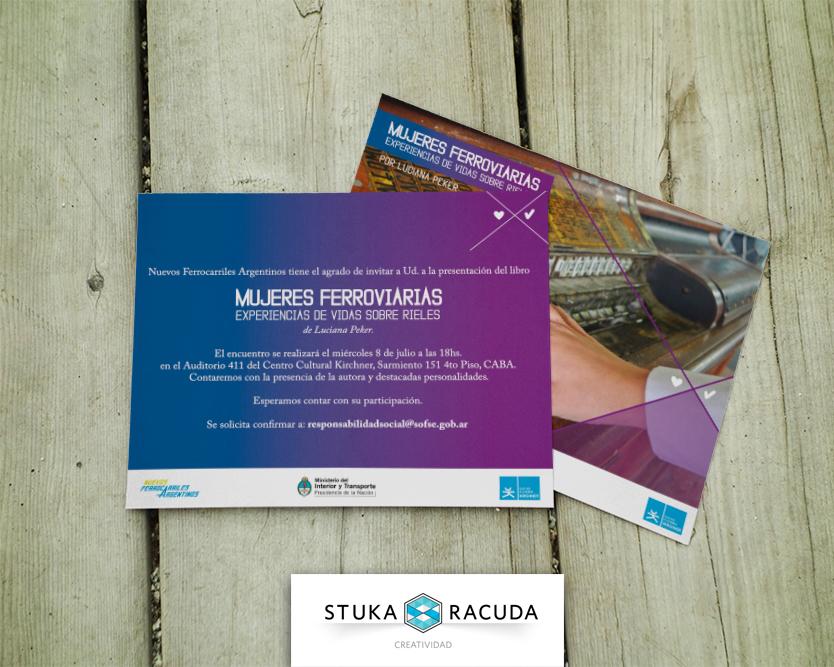 Portada de Stuka racuda y Nuevos Ferrocarriles Argentinos