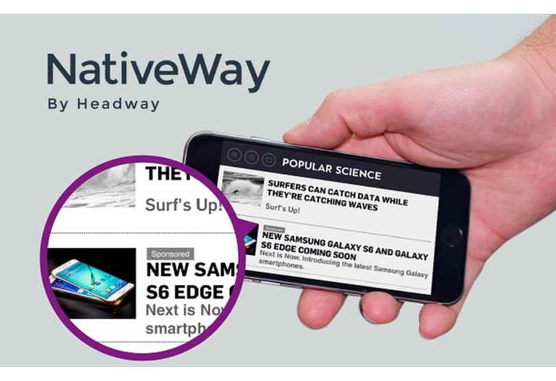 Portada de Headway desarrolla la publicidad nativa programática: NativeWay  