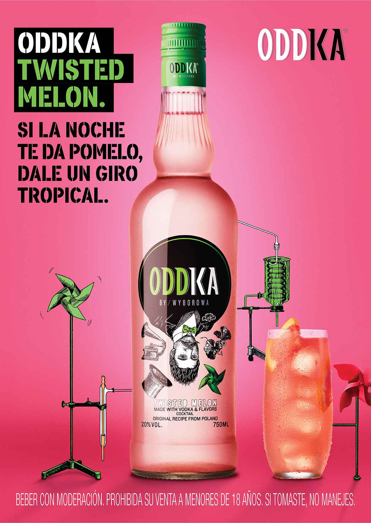 Portada de WTF? Agency, Pernod Ricard y Wit Oddoski presentan “Experimentos”, la nueva campaña de Oddka