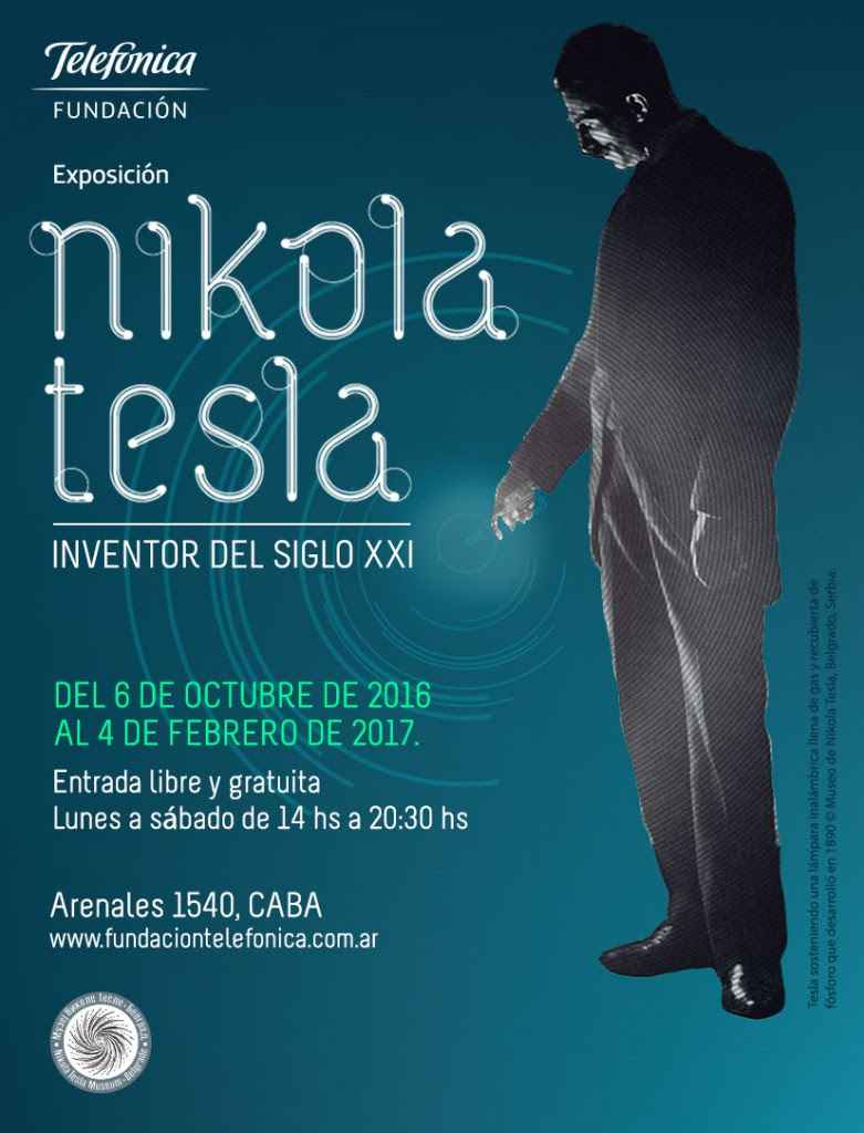 Portada de Fundación telefónica presenta la muestra “Nikola Tesla. Inventor del siglo XXI” 