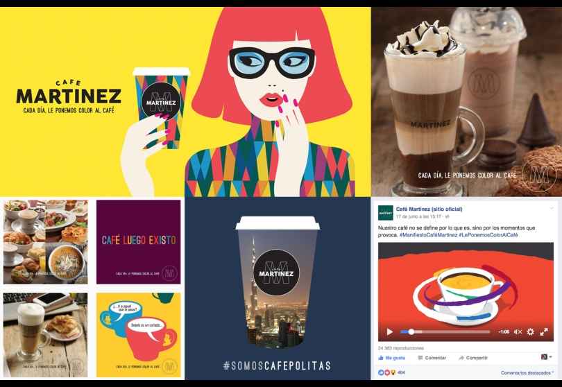 Portada de El Club presenta la nueva identidad digital de Café Martinez 