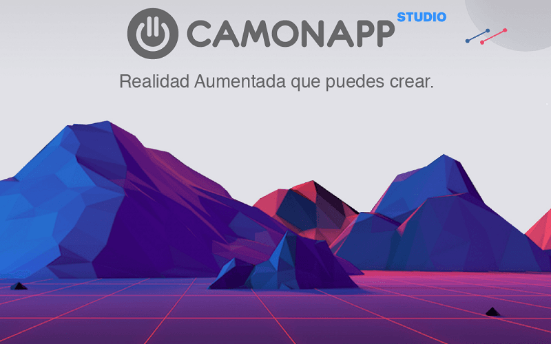 Portada de CamOnApp, startup acelerada por Wayra, lanzó un nuevo editor web para crear experiencias de realidad aumentada