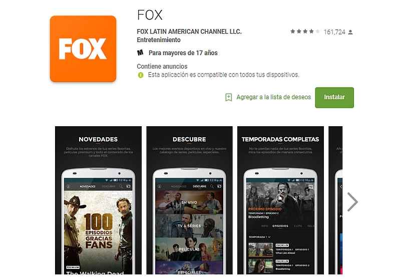 Portada de La app de FOX ya se encuentra disponible para dispositivos Chromecast en América Latina
