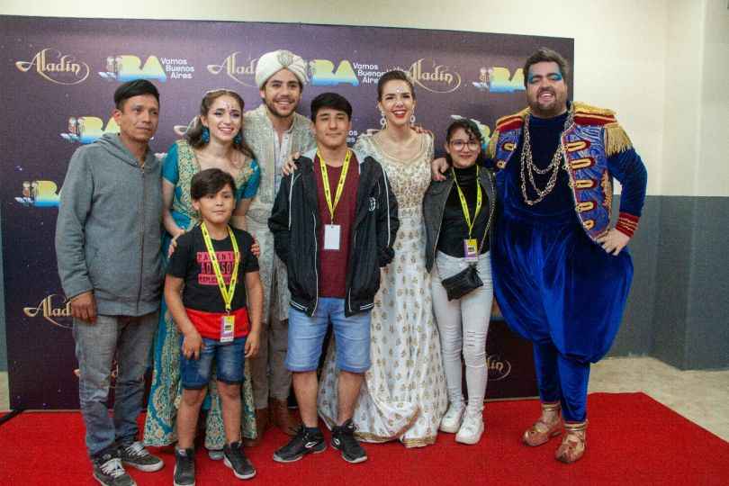 Portada de Generación de Ideas y el Gobierno de la Ciudad desarrollaron una función especial de la obra teatral "Aladin" 