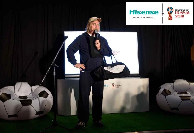Portada de 7 Puertas realizó la presentación de Hisense como Sponsor Oficial del Mundial