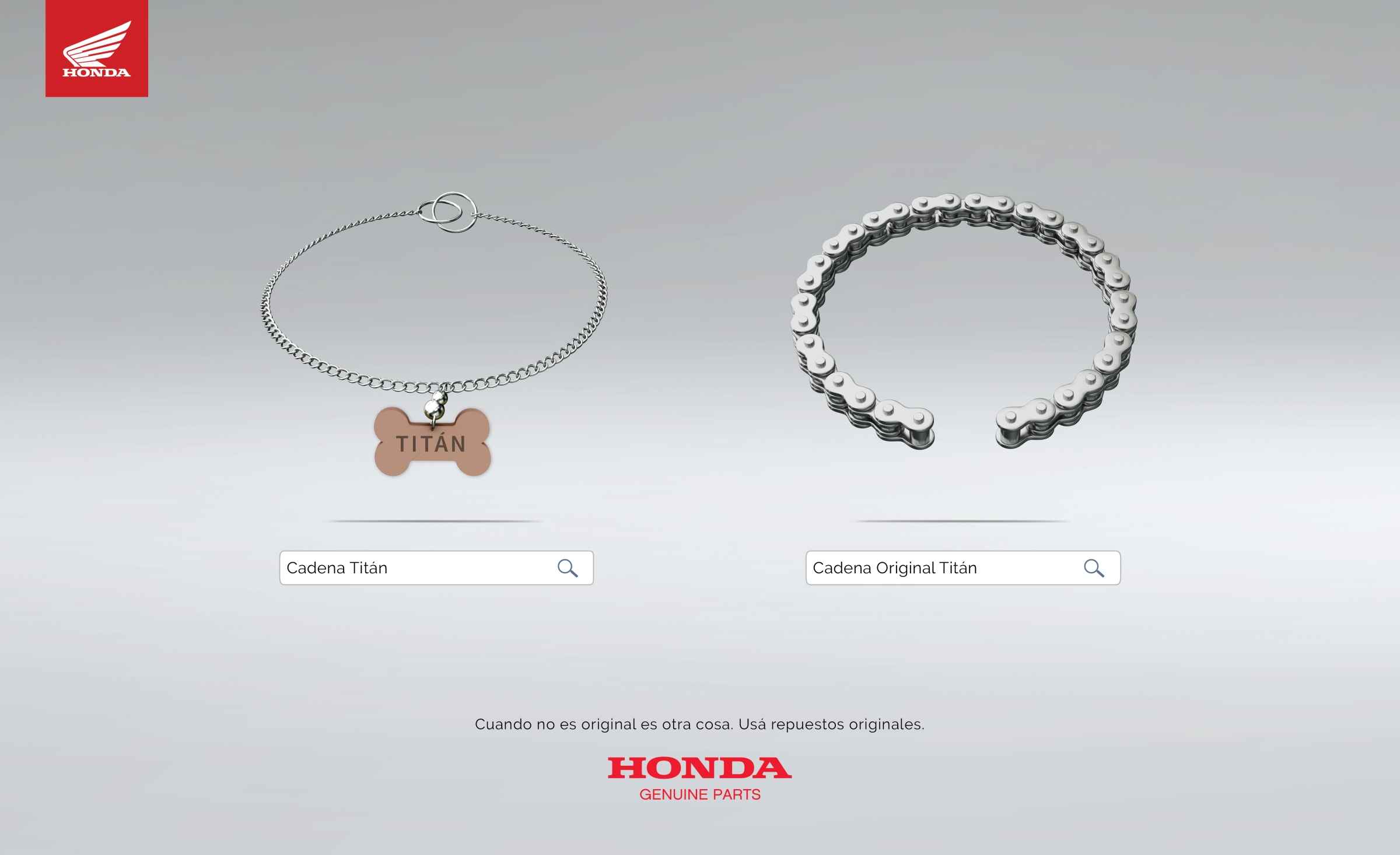 Portada de “Si no es original, es otra cosa”, la nueva campaña creada por Almacén para Honda Genuine Parts