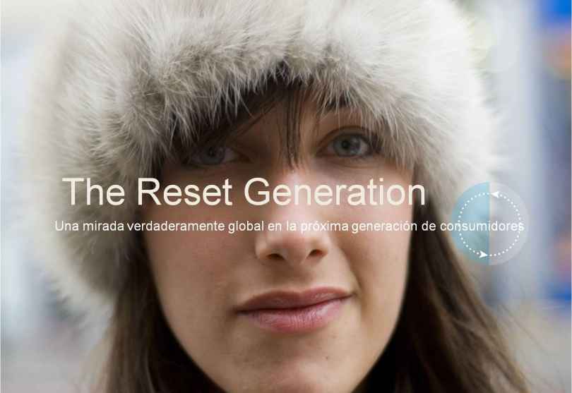 Portada de “Reset Generation”, informe de Initiative sobre los Millennials 