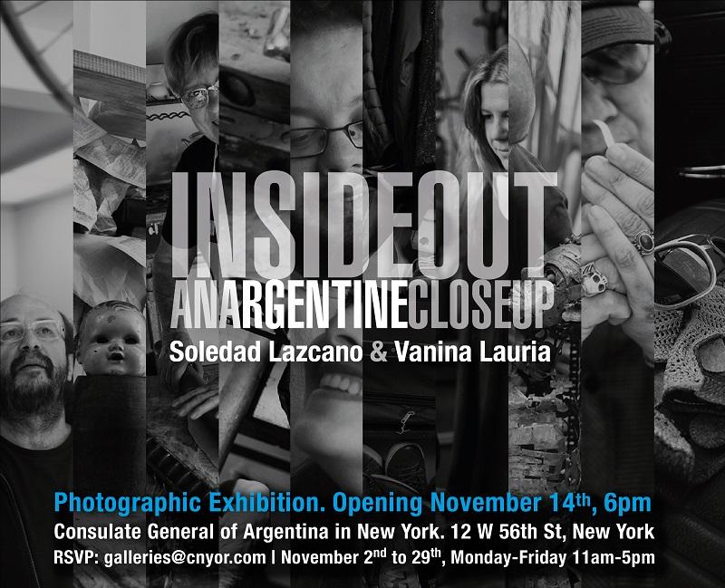 Portada de InsideOut, an Argentine Close Up: una muestra abierta sobre los argentinos, pero con una mirada diferente.