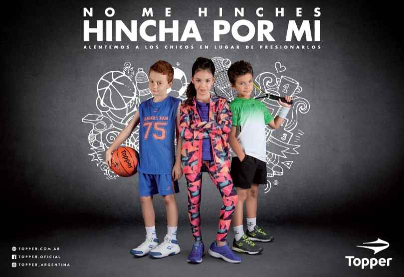 Portada de #HincháPorMi, la nueva campaña de Topper