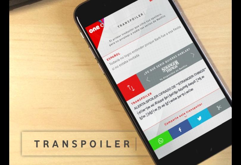 Portada de Vodafone y Sra. Rushmore lanzan ‘Transpoiler’, una herramienta que permite compartir spoilers de Netflix