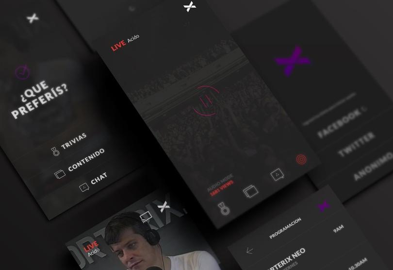 Portada de Vorterix lanzó su nueva aplicación para smartphones