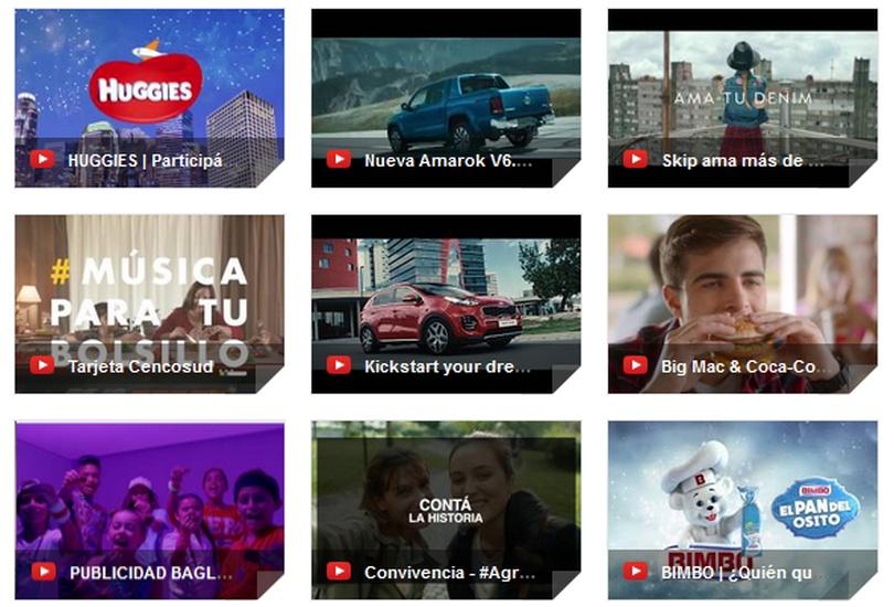Portada de YouTube Ads Leaderboard: los comerciales más vistos en YouTube Argentina en Junio