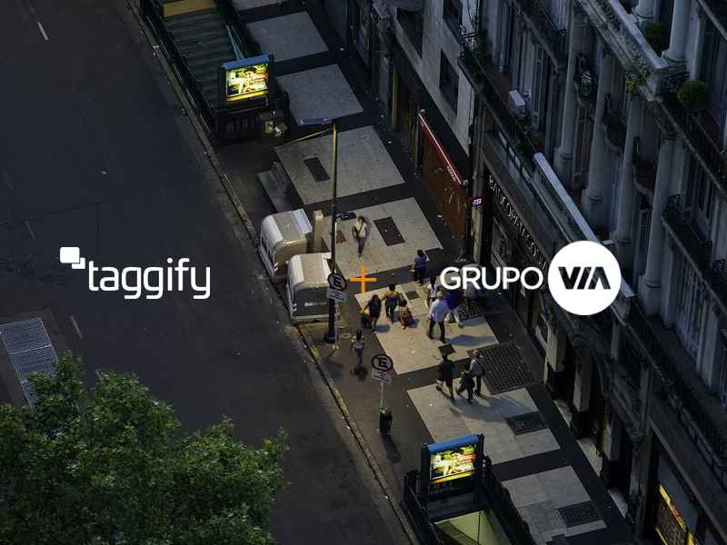 Portada de Grupo Vía se suma a la plataforma de Taggify