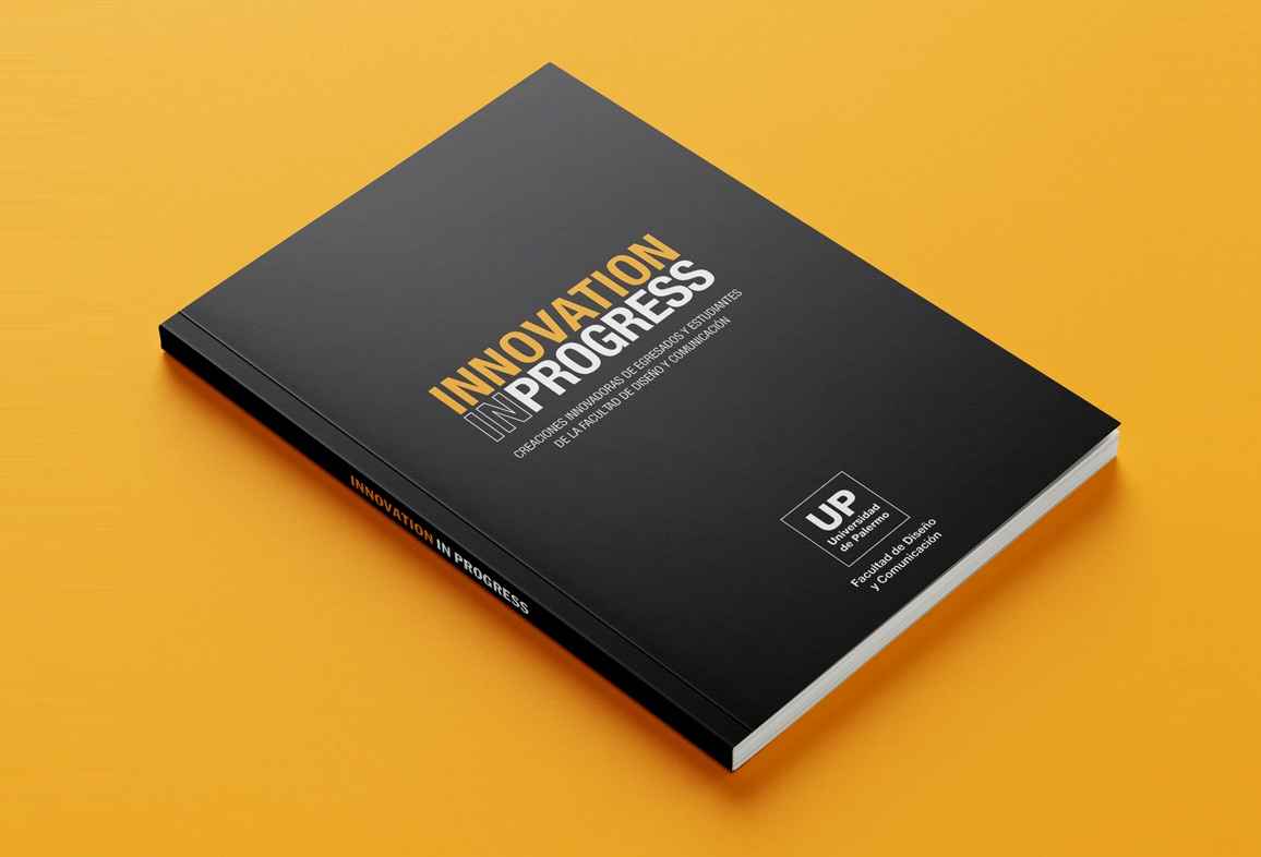 Portada de Innovation in Progress, el libro de la Universidad de Palermo
