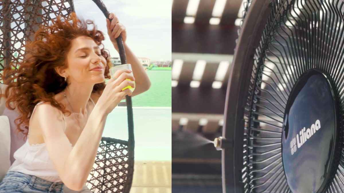 Portada de “Viví el verano con frescura”, la nueva campaña de ventilación de Liliana