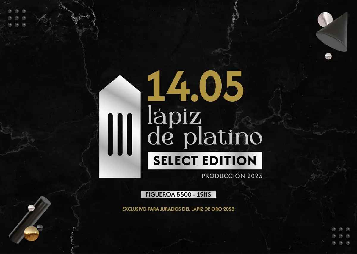 Portada de Llegó el gran día de la publicidad argentina: el Lápiz de Platino Select Edition