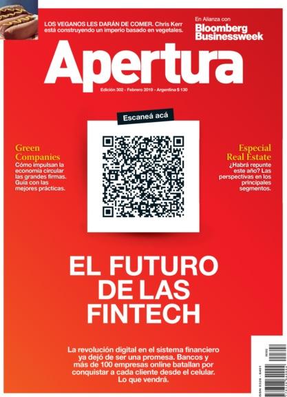 Portada de Revista Apertura publica su edición especial Las 100 empresas con Mejor Imagen de la Argentina.