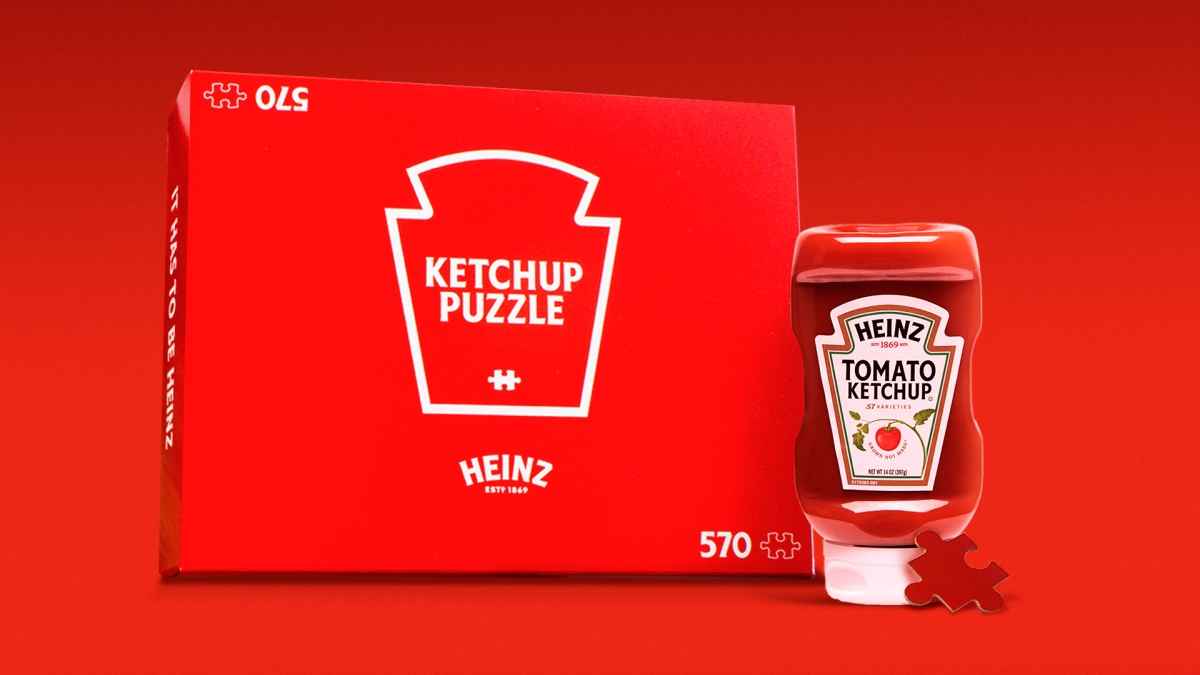 Portada de Heinz Ketchup sorteará el puzzle “más lento del mundo”
