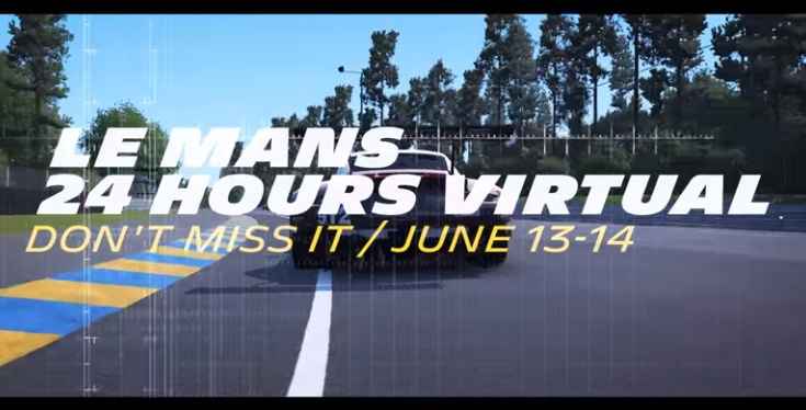 Portada de Michelin en las primeras 24 horas de Le Mans virtuales de la historia