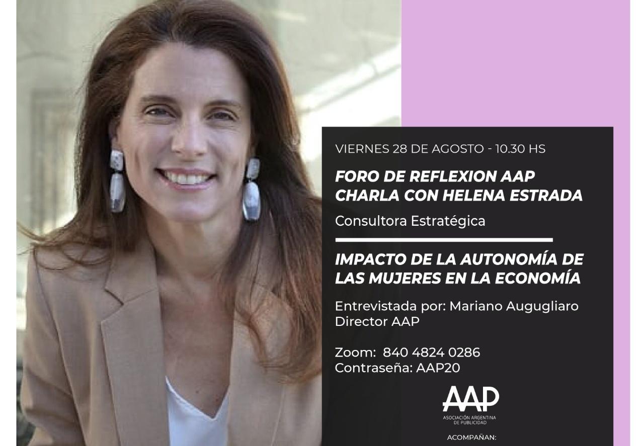 Portada de Foro de Reflexión AAP: El impacto de la autonomía de las mujeres en la economía