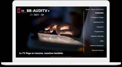 Portada de BB lanza el nuevo AUDITV+, con datos actualizados del mercado televisivo