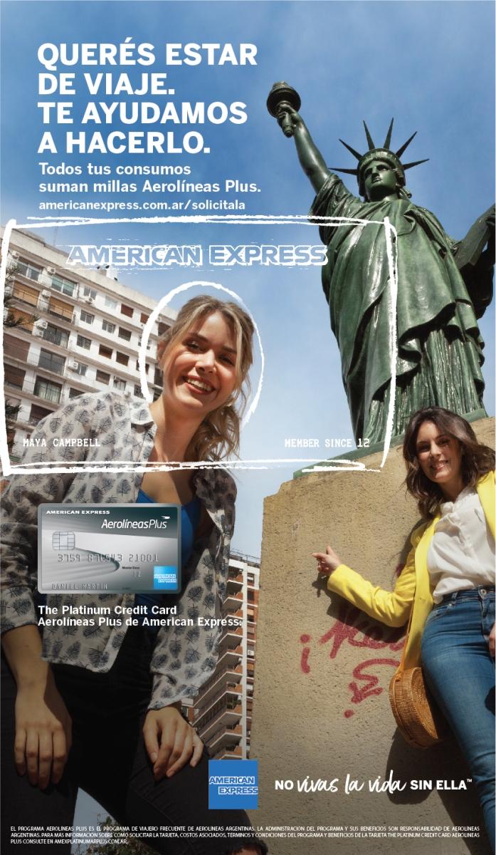 Portada de "No vivas la vida sin ella", la adaptación de American Express Argentina a cargo de Ogilvy y BonzoPhoto