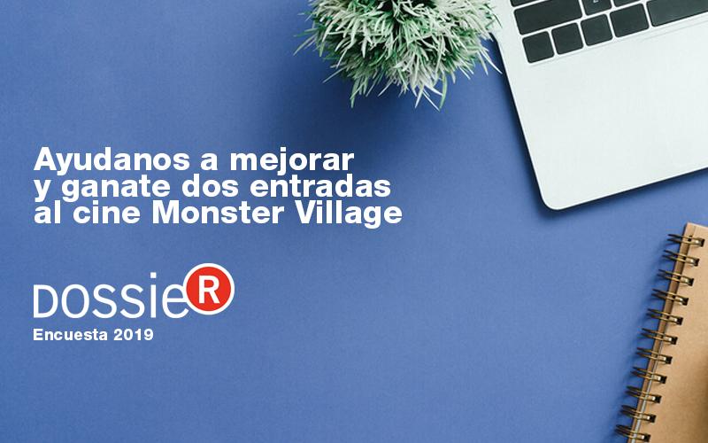 Portada de Ganate dos entradas para el Village Monster contestando nuestra Encuesta Dossier 2019
