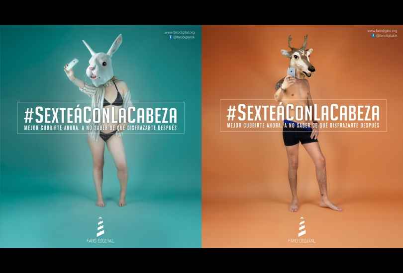 Portada de Cósmica presenta su campaña sobre Sexting para la ONG Faro Digital